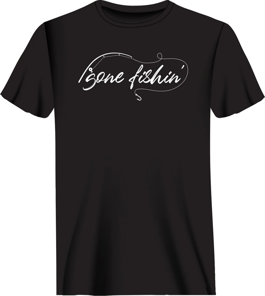 Gone Fishing v2 Man T-Shirt
